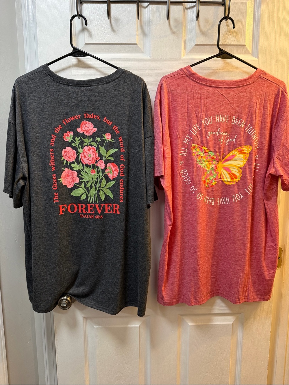 Set of Women’s Christian Tops. Size 2XL.